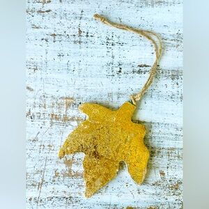 *Maple Leaf Ornament